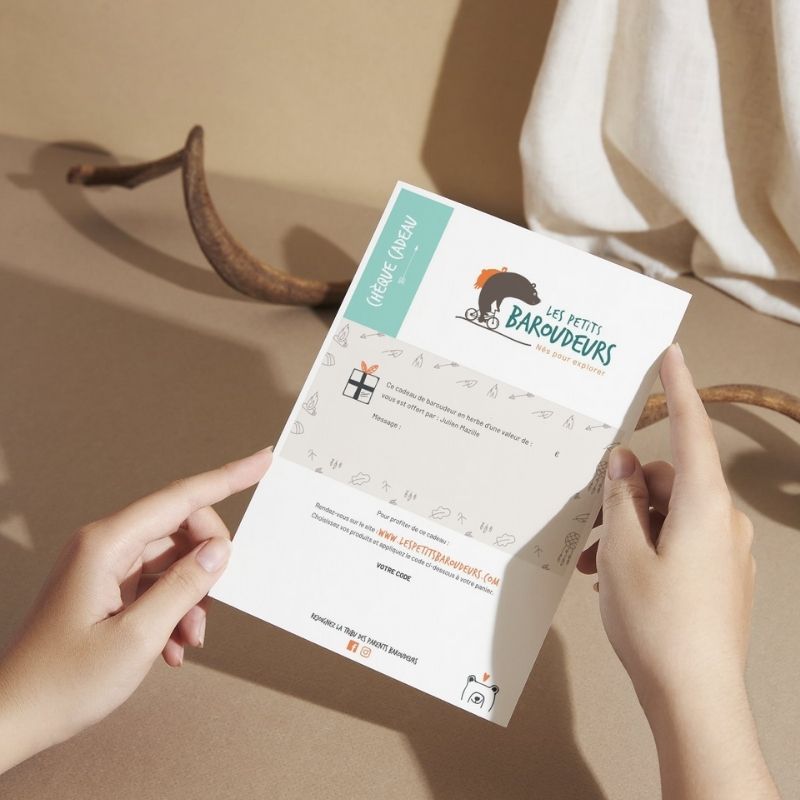 Chèque cadeau Les Petits Baroudeurs