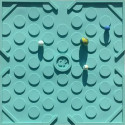 Parcours à billes - Game Plak - Turquoise