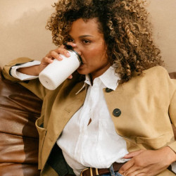 Gobelet inox isotherme avec couvercle -