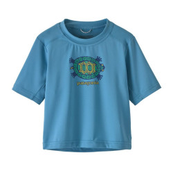 Baby Capilene Sikweight T-shirt - Patagonia - Island Turtle : Shore Blue