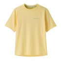 T-shirt enfant anti-uv Capilene - Patagonia - Ridge Rise Moonlight : Buttercup Yellow