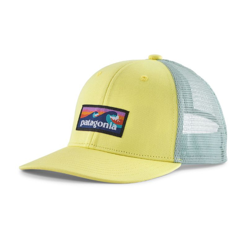 Casquette enfant Patagonia - Kids trucker hat - Boardshort Logo : Lemon Zest
