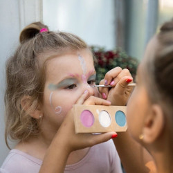 Kit de maquillage 3 couleurs - Princesse et Licorne -