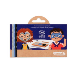 Kit de maquillage 3 couleurs - Chevalier et Super-Héros - Namaki