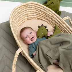 Doudou en coton bio Trixie - Dino enfant