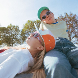 Casquette enfant five  anti-UV - KietLa - Rose Love