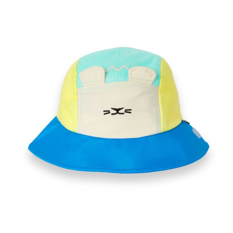 Chapeau Camper enfant anti-UV - KietLa - Lion Vert
