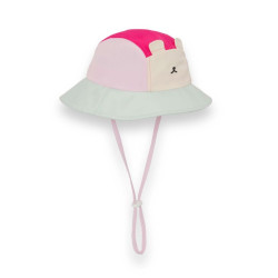 Chapeau Camper anti-UV - KietLa - Ourson Framboise