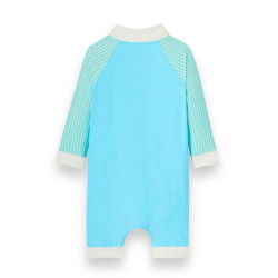 Combinaison short anti-UV enfant - KietLa - Bleu Rayures