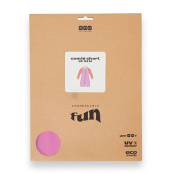 Combinaison short anti-UV  KietLa - Rose rouge