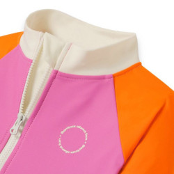 Combinaison short anti-UV enfant - KietLa -  rouge