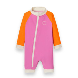 Combinaison short anti-UV enfant - KietLa - Rose rouge