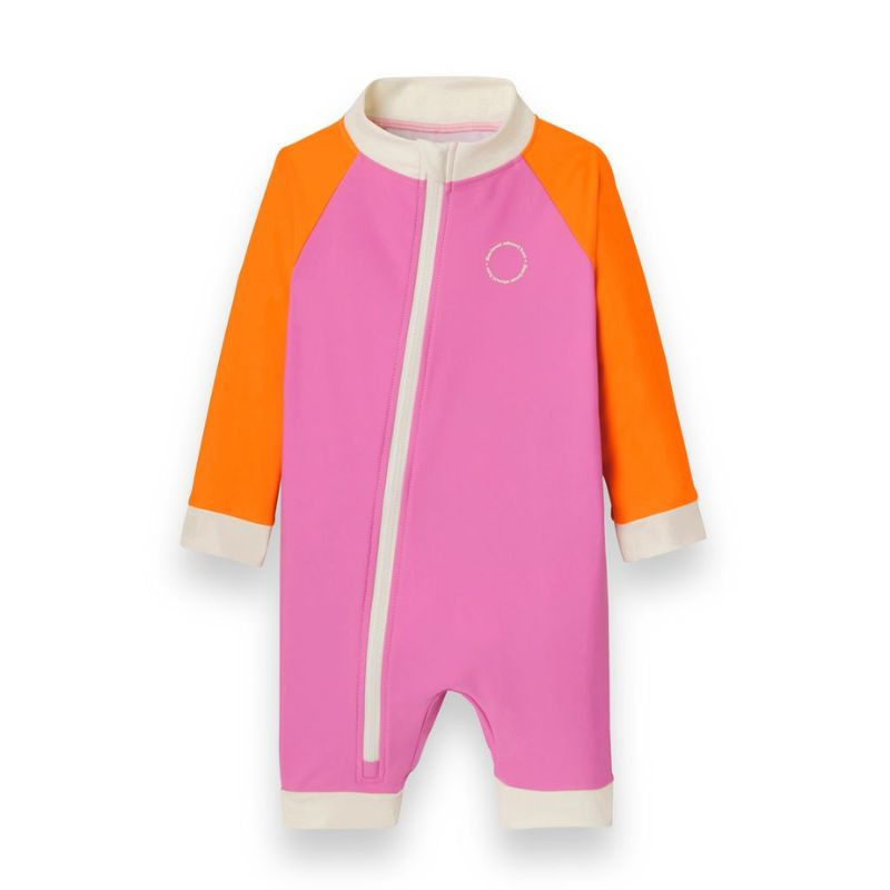 Combinaison short anti-UV enfant - KietLa - Rose rouge