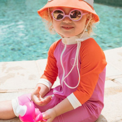 Combinaison anti-UV enfant - KietLa - Rose rouge
