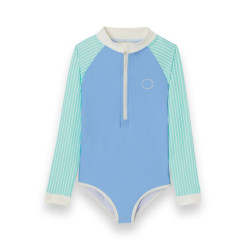 Maillot de bain  - KietLa - Violet Rayures Vertes