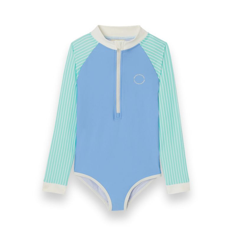 Maillot de bain  - KietLa - Violet Rayures Vertes