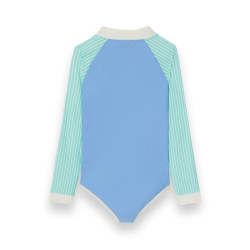 Maillot de bain fille anti-UV - KietLa - Violet  Vert