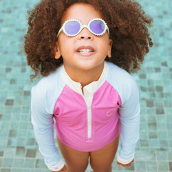 Maillot de bain fille anti-UV - KietLa - Rose