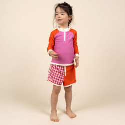 Short anti-UV enfant - KietLa - Tartan