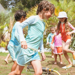 T-shirt anti-UV - KietLa - Vert / Bleu