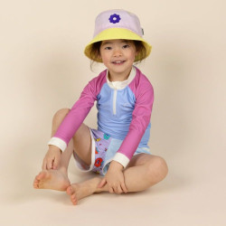 T-shirt anti-UV enfant - KietLa - Violet
