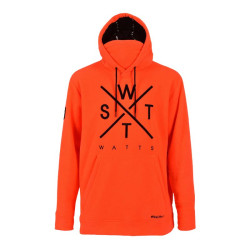 Sweat polaire Xtrack enfant - Watts - Solid Fluo Orange