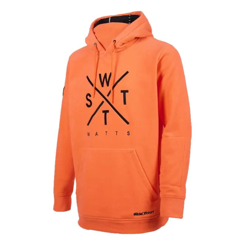 Sweat polaire Xtrack - Watts - Solid Fluo Orange