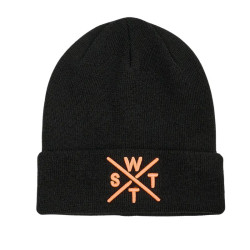 Bonnet Piano enfant - Watts - Black / Fluo Orange