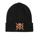 Bonnet Piano enfant - Watts - Black / Fluo Orange