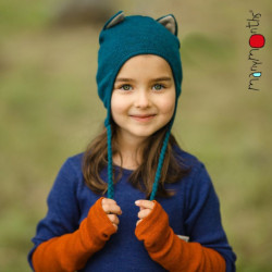 Bonnet enfant Kitty - ManyMonths - Seabreeze