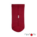 Snood enfant en laine mérinos - ManyMonths - Wild Pomegranate
