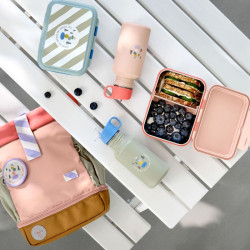 Gourde enfant inox - Lassig -Explorer Rose