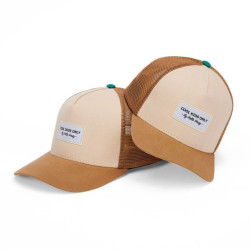 Casquette trucker Hello Hossy - Coffee