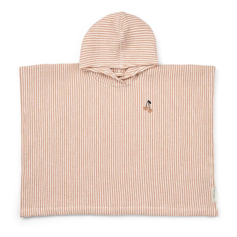 Poncho Paco - Liewood - Stripe Tuscany Rose / Creme de la creme