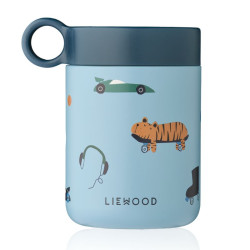 Boîte à goûter isotherme Kiani - Liewood - Fun / Beach Blue