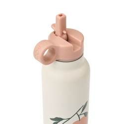 Gourde Liewood inox et isotherme Falk - 500 ml - Peach me / Sea