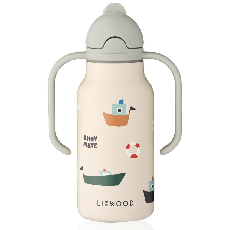 Gourde bébé Liewood - Kimmie 250 ml - Sailing / Sandy