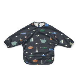 Bavoir Cape Liewood - Merle - Sailing / Classic Navy