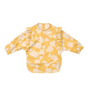 Bavoir Cape Liewood - Merle - Flower / Lemon Yellow