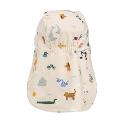 Chapeau Cecilia Swim Hat - Liewood - Around The World /