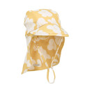Chapeau de soleil bébé Cecilia Swim Hat - Liewood - Flower / Lemon Yellow
