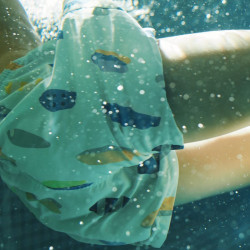 Short de bain Duke - Liewood - Boards / Light peppermint