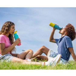 Gourde isotherme en inox recyclé 473 ml -