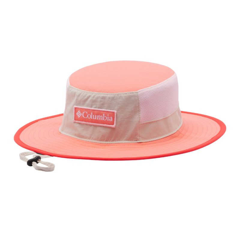 Chapeau de randonnée enfant - Bora Bora - Columbia - Dark Stone / Hot Coral / Satin Pink