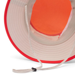 Chapeau de randonnée enfant - Bora Bora - Columbia - Dark Stone / Hot Coral