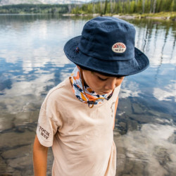 Bob enfant larges bords Booney - Buff - Night