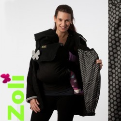 Veste de portage polaire Zoli avec capuche Pack Trio Perle