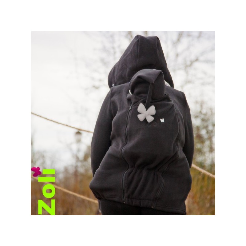 Veste de portage polaire Zoli avec Capuche Pack Trio Perle