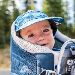 Casquette anti-uv bébé - 48-52cm - Huambi Navy