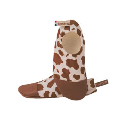 Chaussons souples enfant - Les Pas Petits - Les Petites Vaches